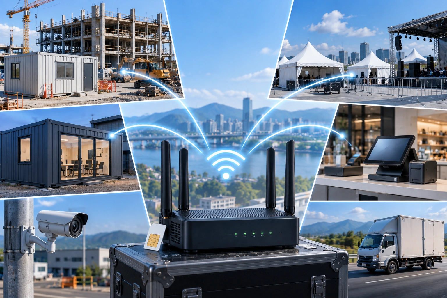 5G 라우터는 어디에 사용할 수 있나요?