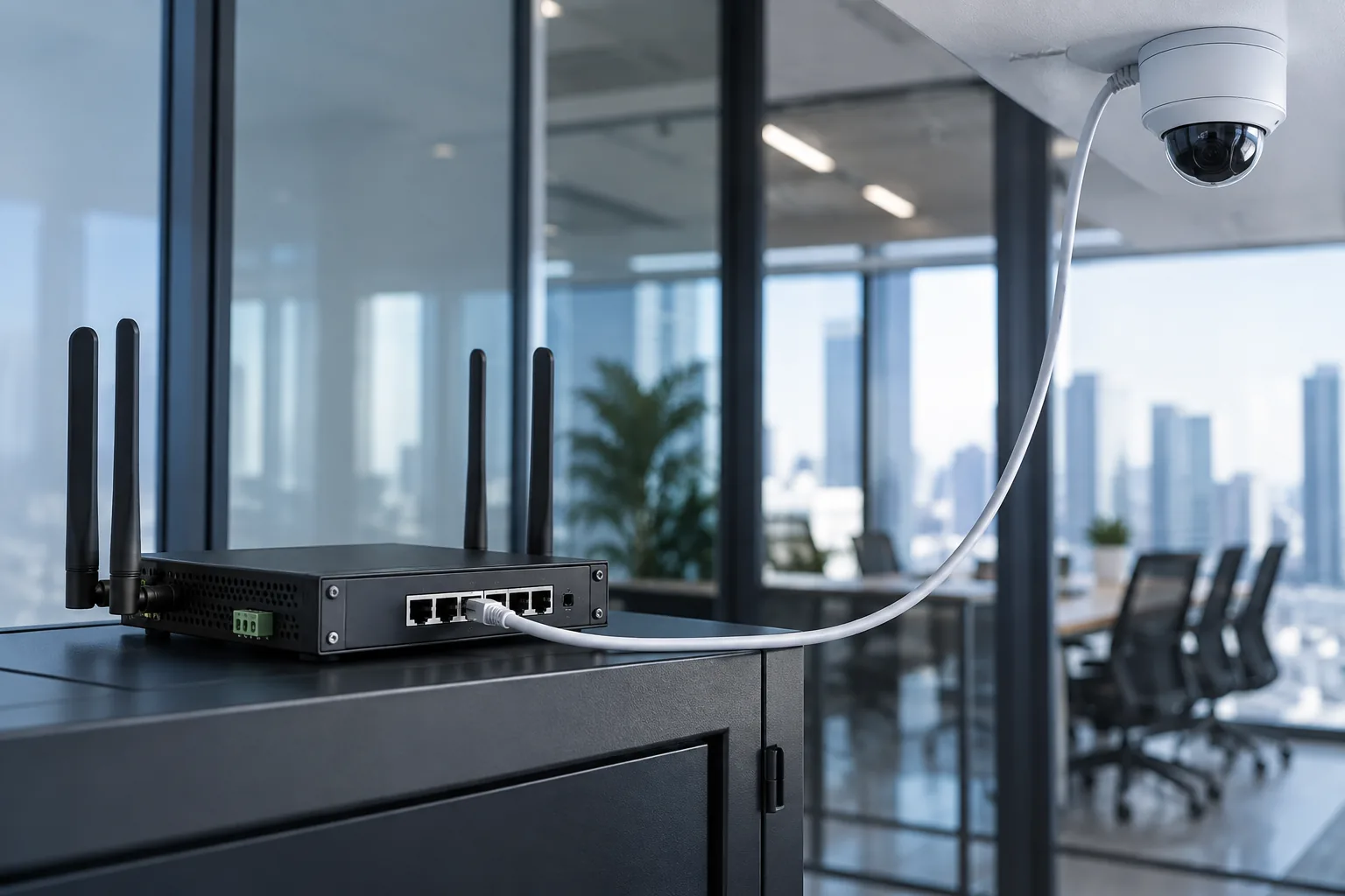 PoE 라우터란? LTE·5G와 CCTV·AP 전원·통신 통합 구축 방법